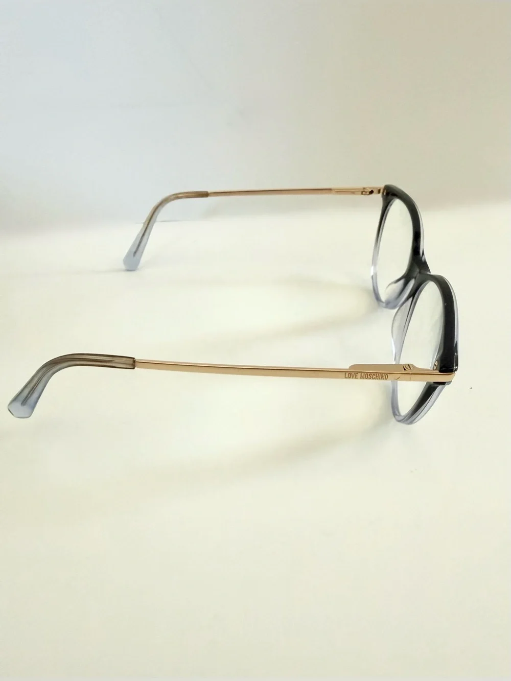 Moschino Love MOL570 Ombré Glasses Frames 52mm Round Cat Eye